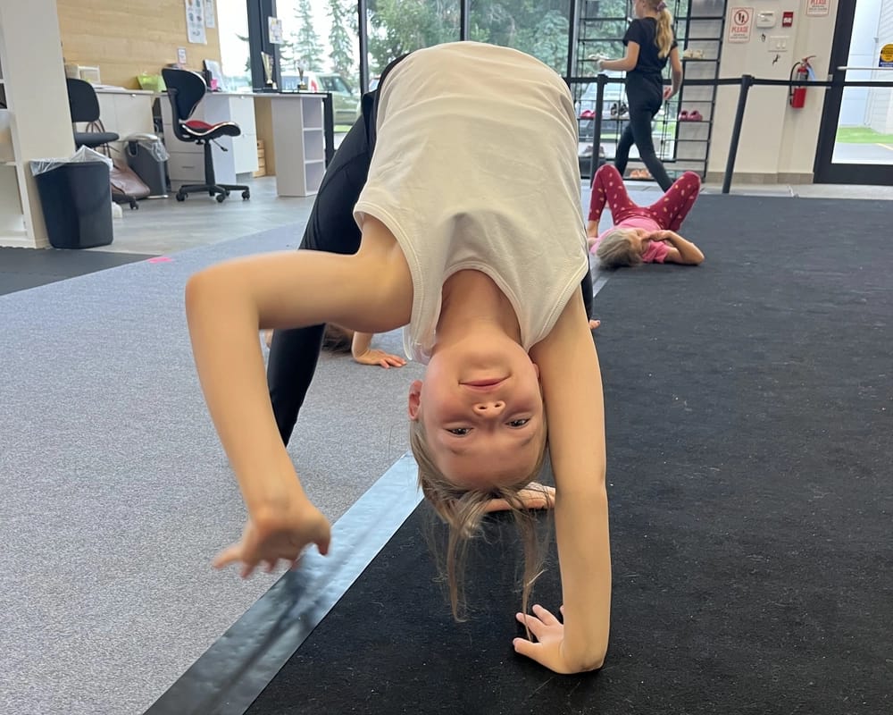 Child having fun at summer camp