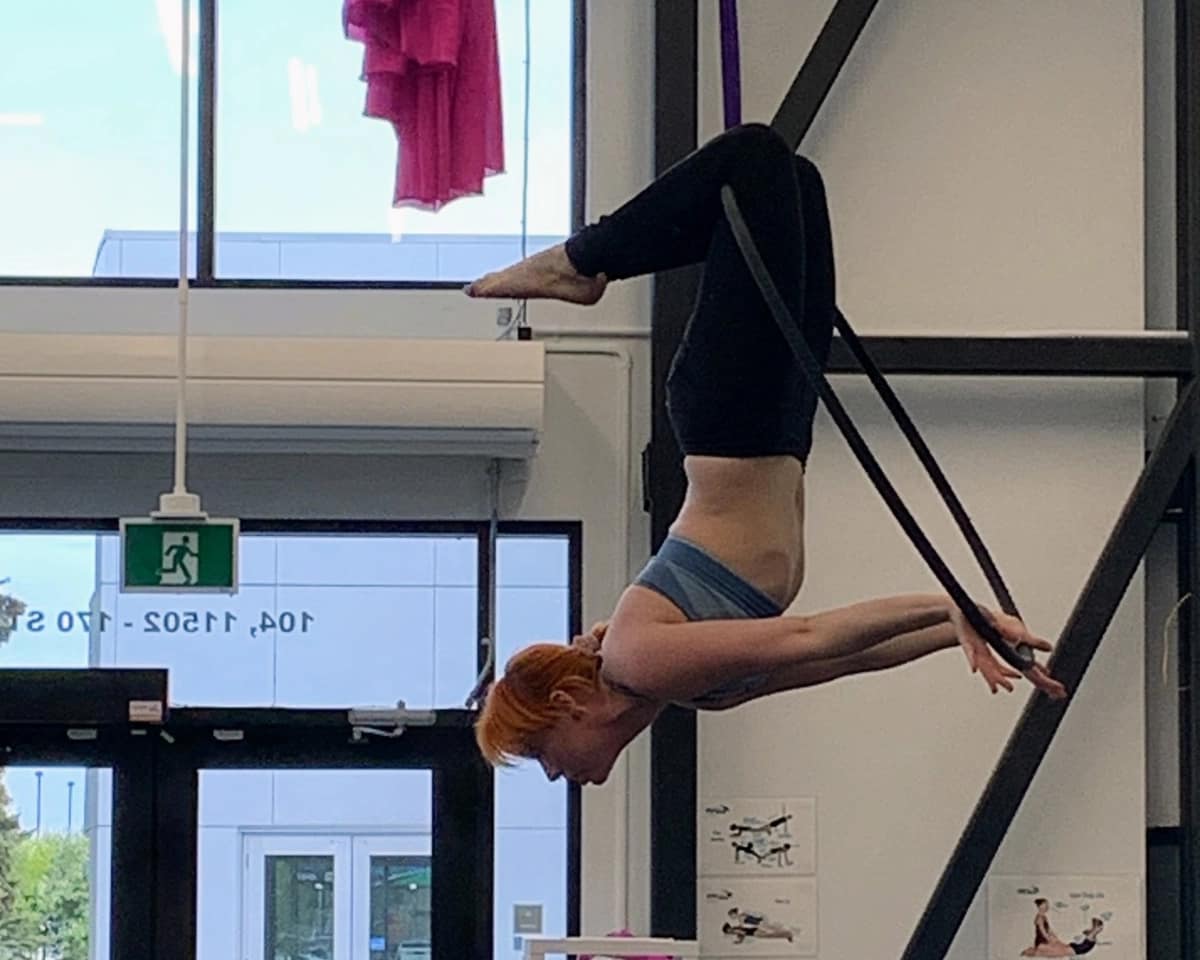 Adult in a fitness class