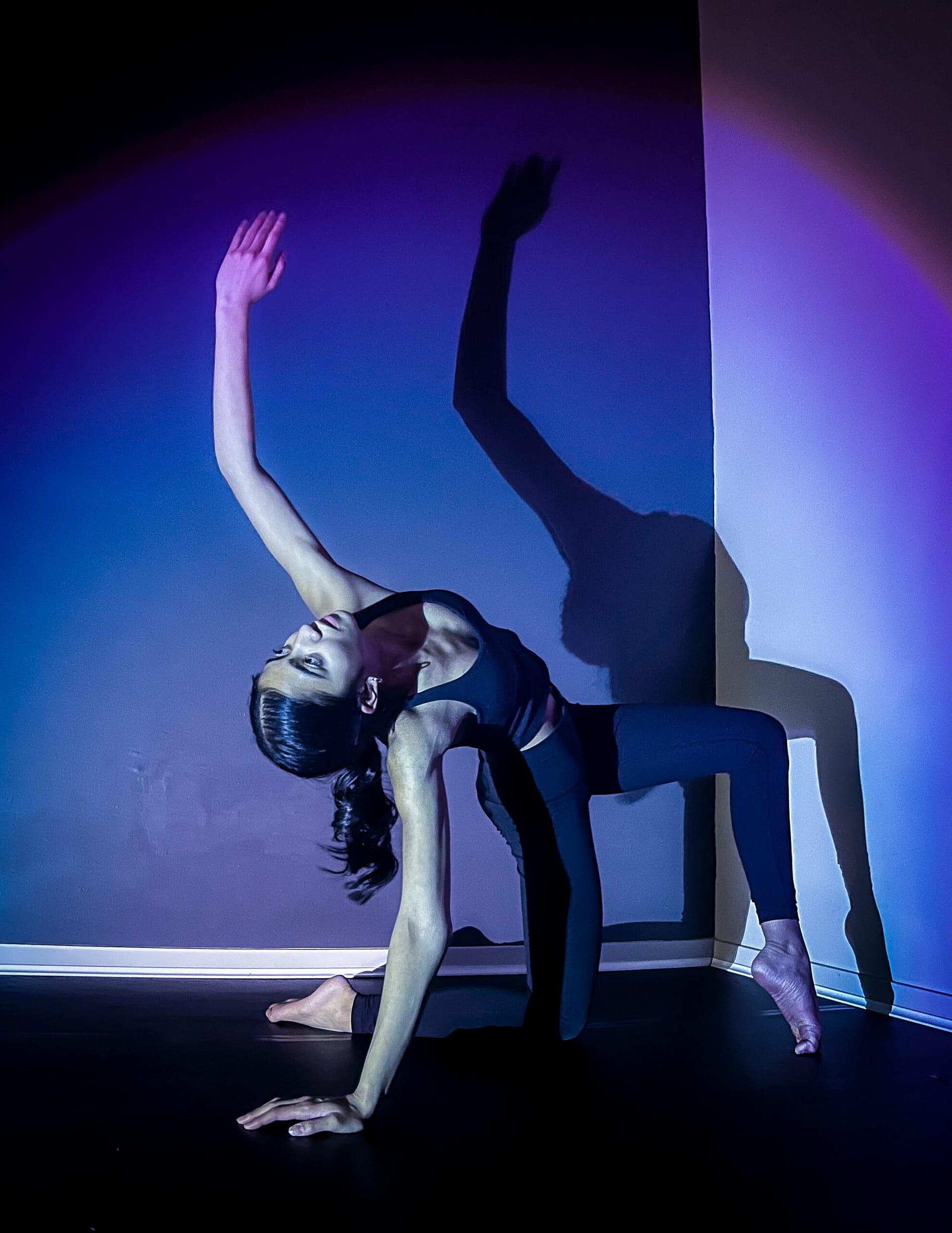 Contemporary dancer photoshoot