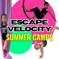 Acro and Aerial summer camp at Velocity Complex Edmonton yeg